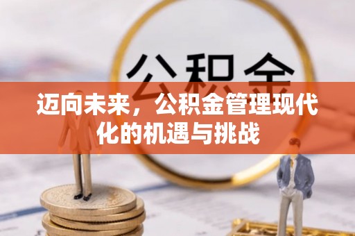 交口迈向未来，公积金管理现代化的机遇与挑战
