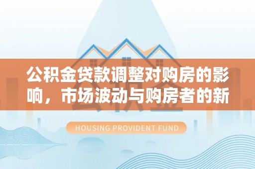交口公积金贷款调整对购房的影响，市场波动与购房者的新选择