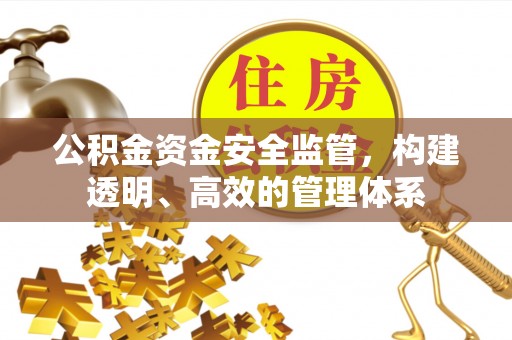 交口公积金资金安全监管，构建透明、高效的管理体系