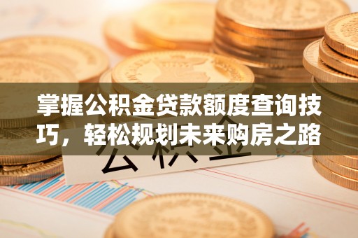交口掌握公积金贷款额度查询技巧，轻松规划未来购房之路