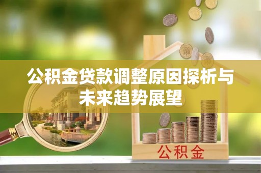 交口公积金贷款调整原因探析与未来趋势展望