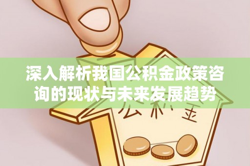交口深入解析我国公积金政策咨询的现状与未来发展趋势