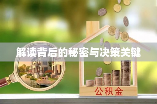 交口解读背后的秘密与决策关键