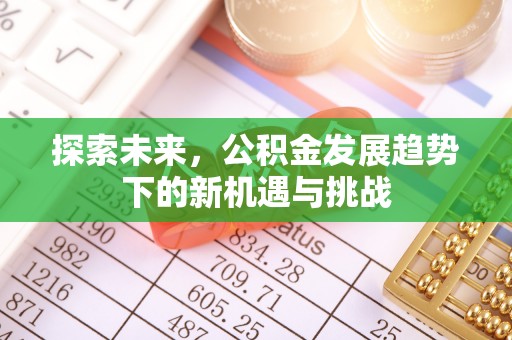 交口探索未来，公积金发展趋势下的新机遇与挑战