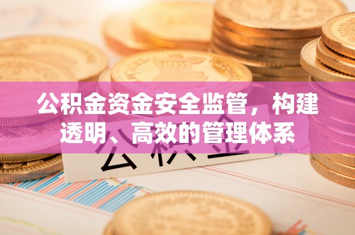 交口公积金资金安全监管，构建透明、高效的管理体系
